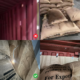 powerful cargo damage photos, cargo damage, cargo claims, cargo claims recovery, coffee, container damage, holed container, dry container, coffee export